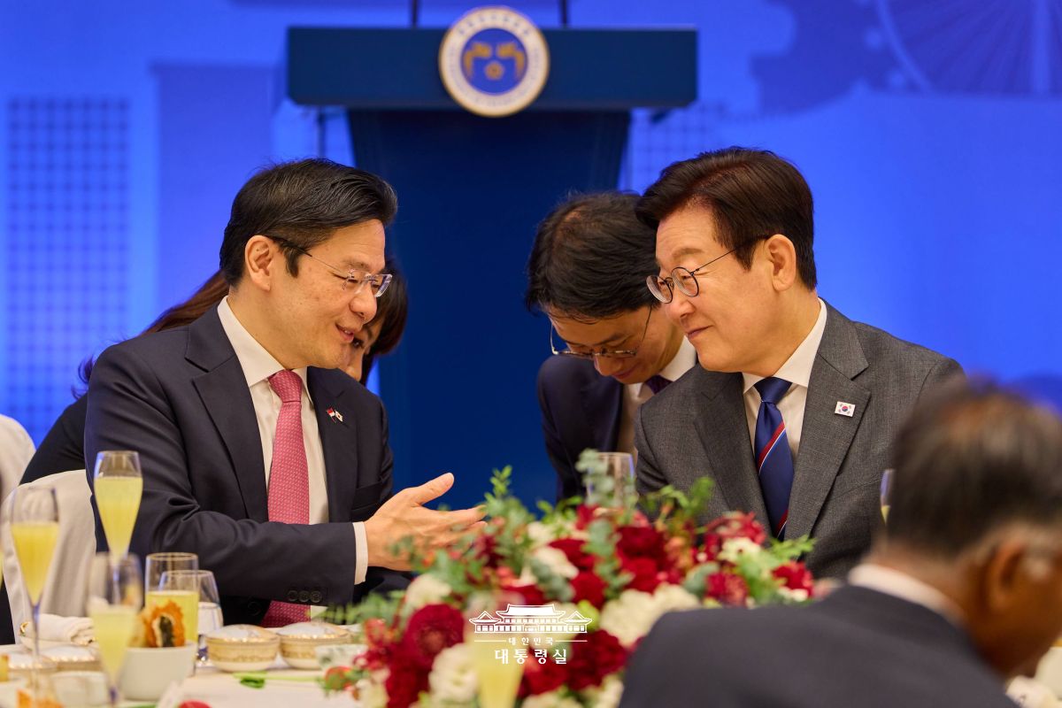 싱가포르와 함께 아시아를 넘어 세계 미래 발전을 이끌겠습니다